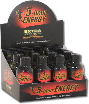 5-hour Energy Extra-Strength Berry 12 bottles/display -Catalog