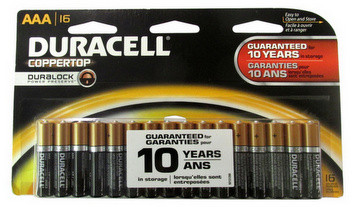 Duracell AAA 16-Pack Coppertop USA