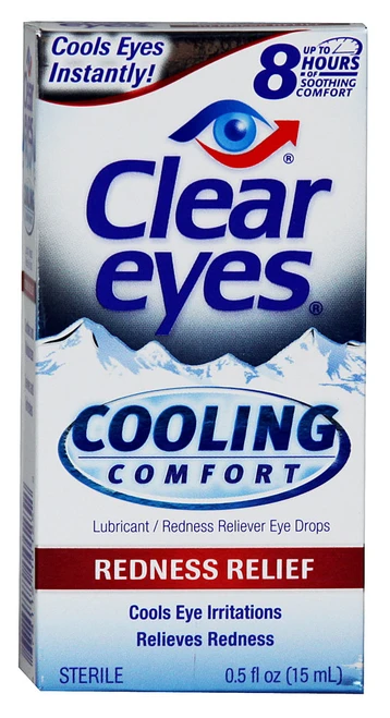 Clear-Eyes Cooling Comfort Redness Relief 0.5oz -Catalog