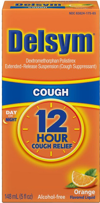Delsym Cough Syrup Orange 5oz