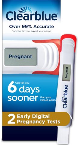 Clearblue Digital Pregnancy Test 2ct