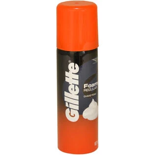 Gillette Foamy Regular Shave Cream 2oz Travel Size