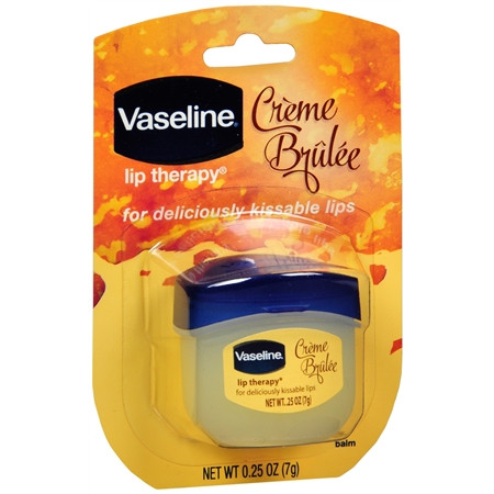 Vaseline Lip Therapy Creme Brulee Jar 0.25oz