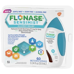 Flonase Allergy Sensimist 60ct (0.34 oz)