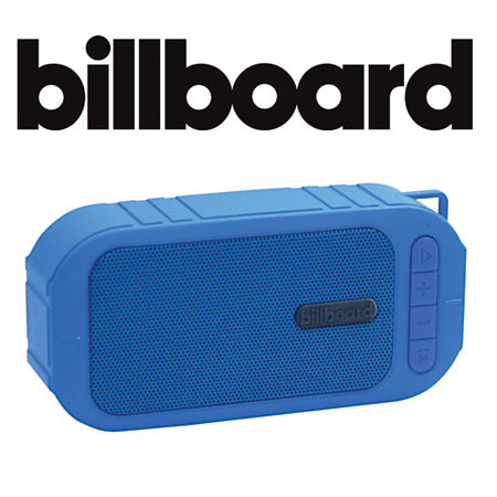 Billboard Water Resistant Bluetooth Speaker - Blue