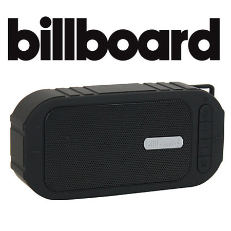 Billboard Water Resistant Bluetooth Speaker - Black