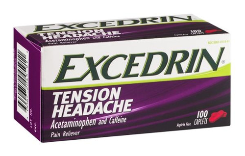 Excedrin Tension Headache Caplets 100ct