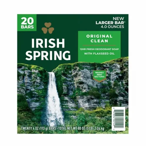 Irish Spring Bar Soap - 20 pk - Original