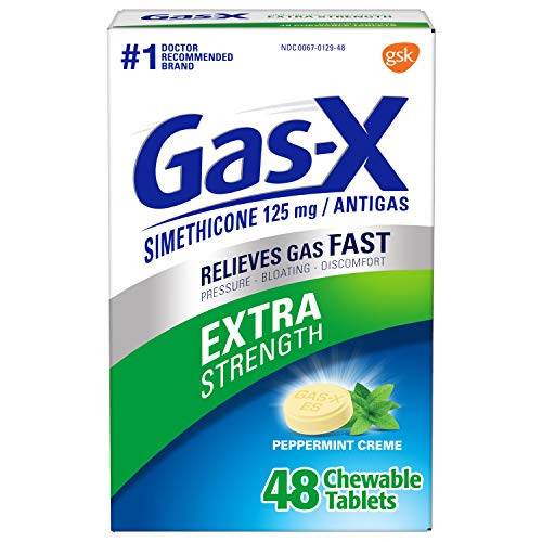 Gas-X Ext-Str Chewables 48ct - Peppermint Creme