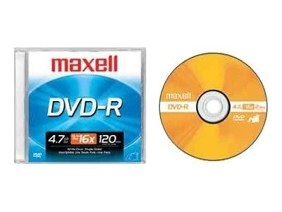 Maxell DVD-R (Blank DVD) 1ct **CLOSEOUT**