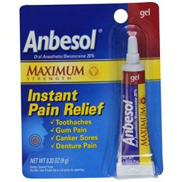 Anbesol Gel Max-Str 0.33 oz