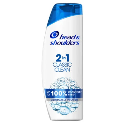 Head & Shoulders Shampoo 400ml - 2-IN-1 Classic Clean