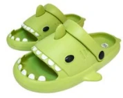 Maggie & Morgan Kids Shark Sandal - Green