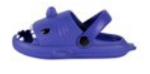 Maggie & Morgan Kids Shark Sandal - Purple