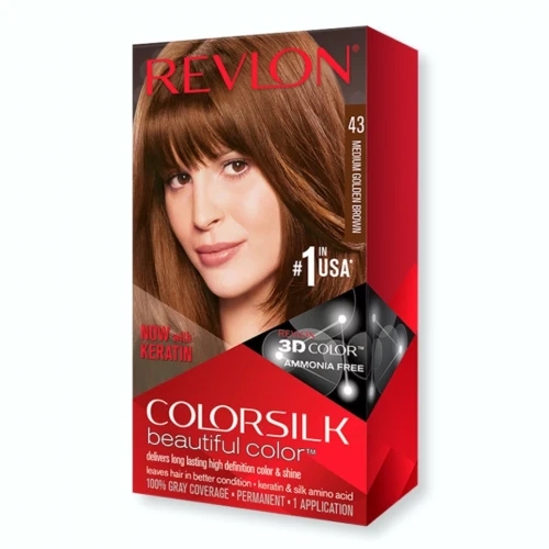 Revlon Colorsilk - #43 Medium Golden Brown