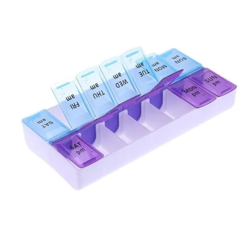 Wish Pill Planner - 7-day, AM / PM, 14 Compartments