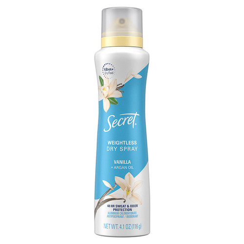 Secret Deodorant Spray 116g (4oz) - Vanilla