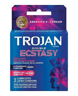 Trojan Double Ecstasy 3pk