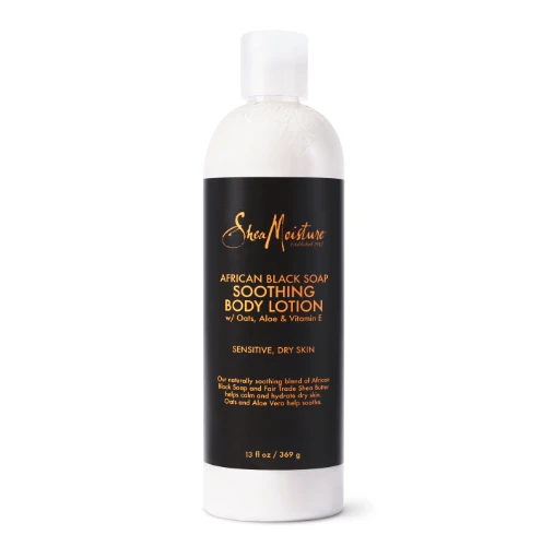 Shea Moisture Soothing Body Lotion 13oz - African Black Soap