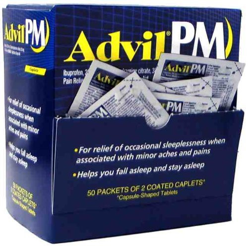 Advil PM 2's 50 packs/box