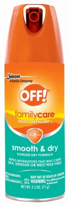 Off! Family Care Smooth & Dry 2.5 oz (Travel Size)