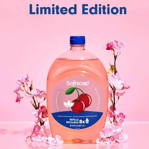 Softsoap Liquid Hand Soap, 50 oz - Cherry Blossom
