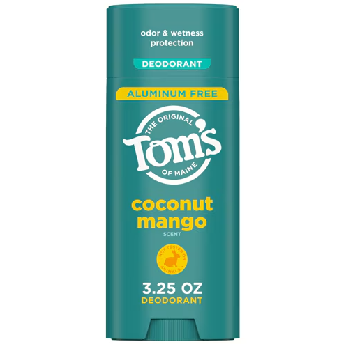 Tom's of Maine Deodorant Stick 2.6 oz - COCONUT MANGO