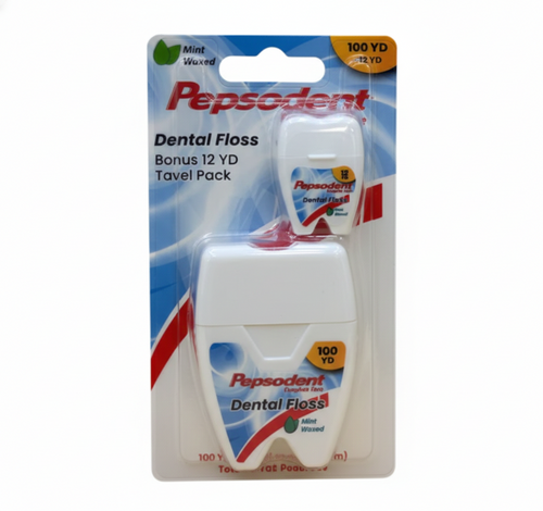 Pepsodent Dental Floss 100 yards + 12 yard ** Bonus **