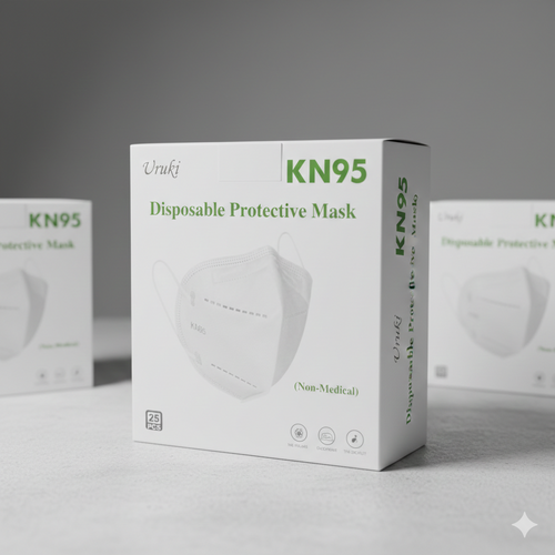 KN95 Mask 25ct - White