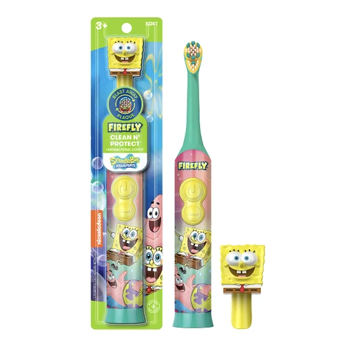 Firefly Powered Toothbrush 'Clean N Protect' - Spongebob
