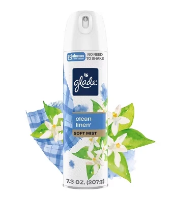 Glade Aerosol Air Freshener Spray 7.3oz - Clean Linen