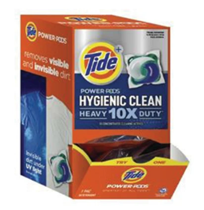 Tide Detergent Power Pods Single Pack Dispenser Bin, 30 ct