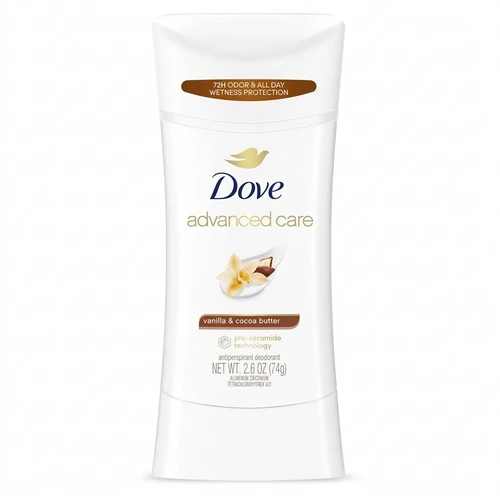 Dove Deodorant Stick Advanced 2.6 oz - Vanilla & Cocoa Butter