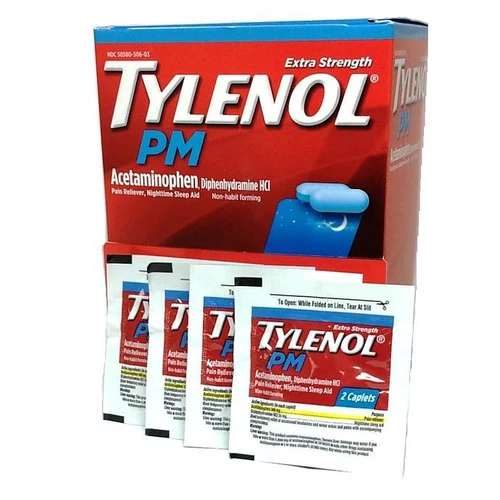 Tylenol PM Caplet 2's 25 packs/box