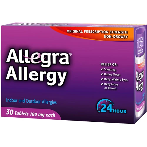 Allegra 24-Hour Tablets 30 ct