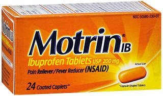 Motrin IB Caplets 24 ct