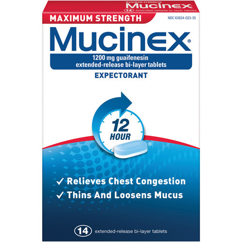 Mucinex Maximum Strength Tablets 14 ct