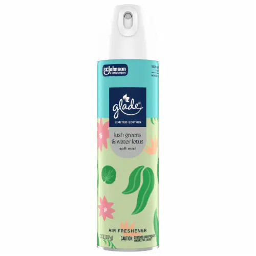 Glade Aerosol Air Freshener Spray 7.3oz - Lush Greens & Water Lotus