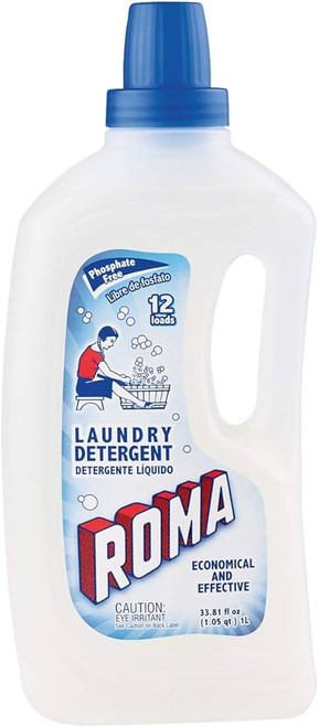 Roma Detergent Liquid, 1 Liter (33.8 oz)