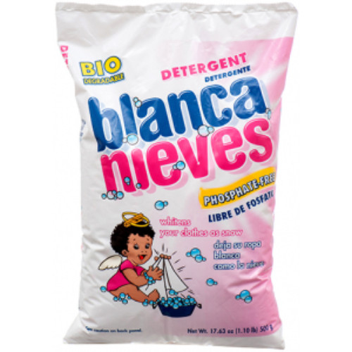Blanca Nieves Detergent Powder, 500 g (1 lb)