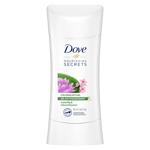 Dove Deodorant Stick Nourishing Secrets 2.6oz - Calming Ritual (Waterlily & Sakura)