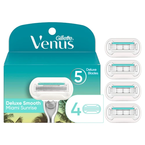 Venus Deluxe Smooth Miami Sunrise, 4 pk
