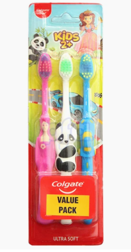 Colgate Toothbrush Kids 3-pack (Ages 2+)