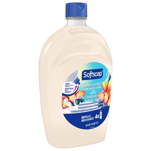 Softsoap Liquid Hand Soap, 50 oz - Vanilla & Coconut