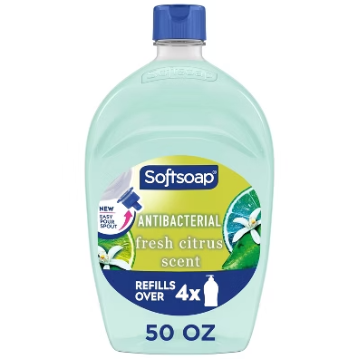 Softsoap Liquid Hand Soap, 50 oz - Antibacterial
