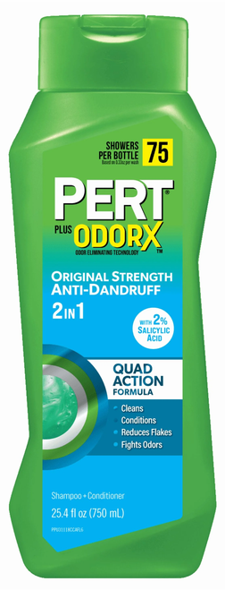 Pert Plus 2-In-1 Shampoo Conditioner 25.4oz - Original Strength, Anti Dandruff