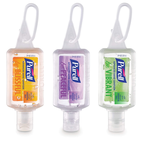 Purell Hand Sanitizer Flip Cap 1oz w/ Jelly Wrap, 25 ct - DISPLAY BOX