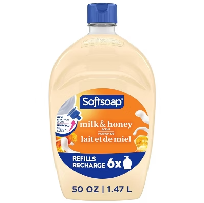 Softsoap Liquid Hand Soap, 50 oz - Milk & Honey