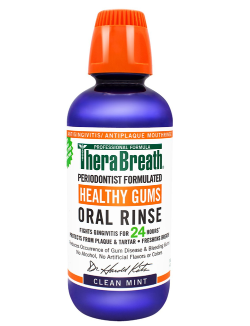 Therabreath Oral Rinse, 16oz - Clean Mint