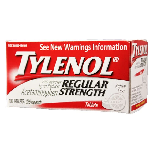 Tylenol Regular Strength Tablets 100 ct